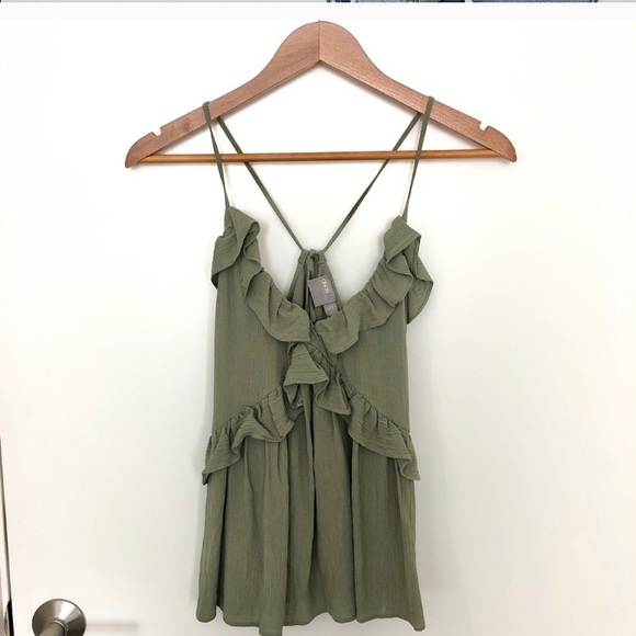 ASOS Ruffle Cami in Crinkle - Picture 3 of 4